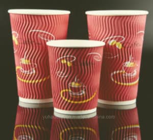 8oz Ripple Wall Paper Cup